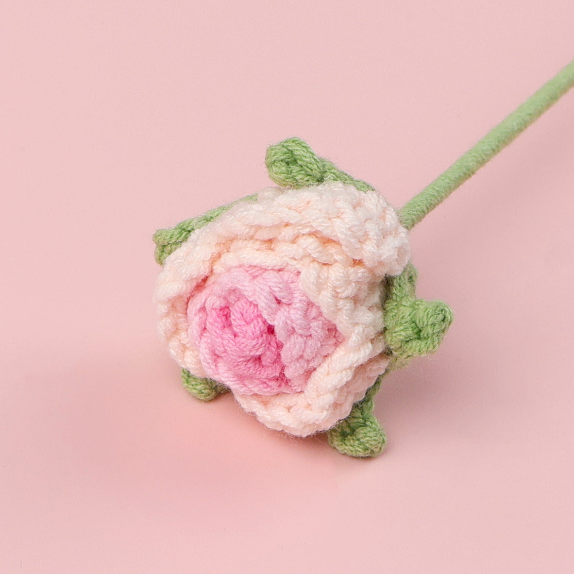 Crocheted Bubble Roses